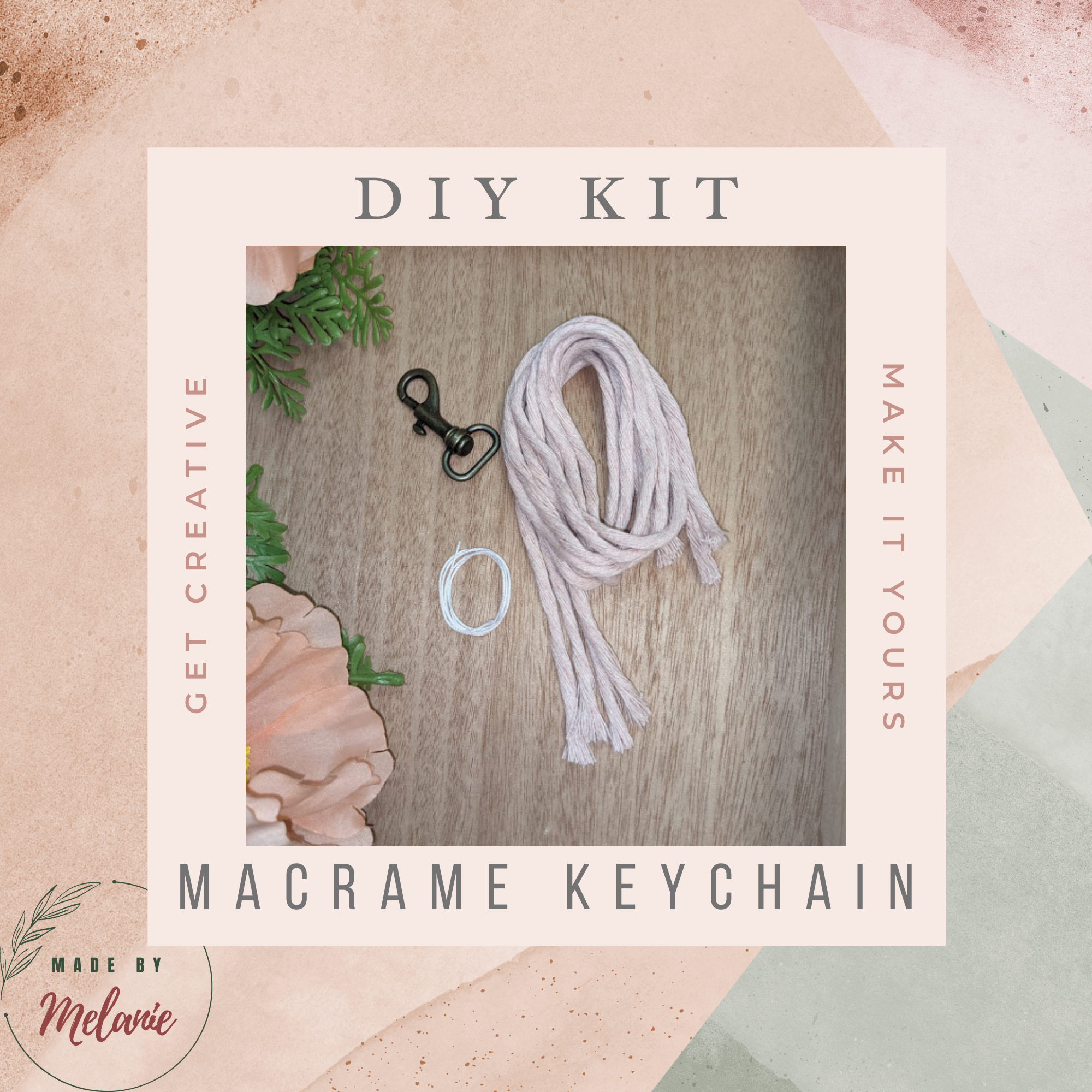 DIY KITS – Macrame Keychain