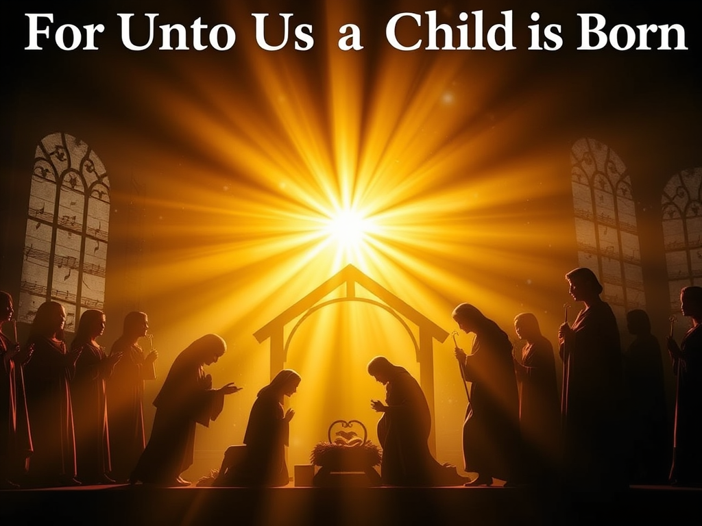 SONG 5 – For Unto Us a Child is Born