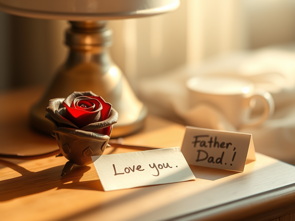 The Chocolate Rose on My Nightstand