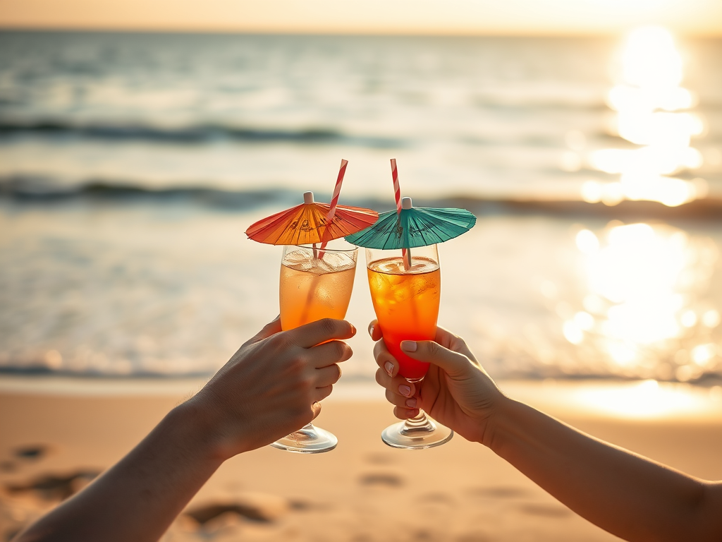 Toes in the Sand, Drink in Hand