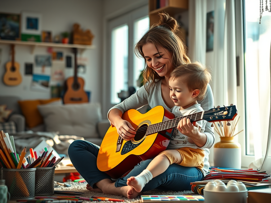 For the Creative Moms: You Don’t Have to Choose Between Art and Motherhood