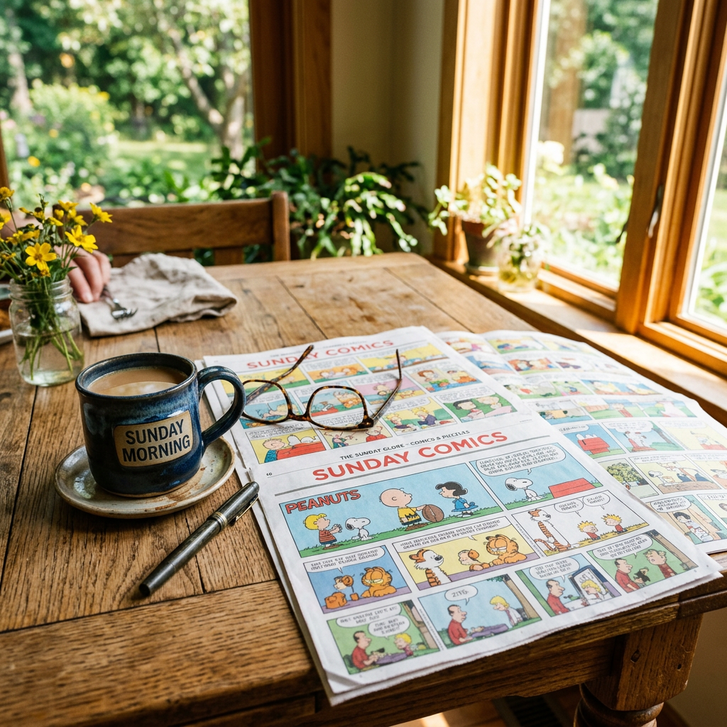 Sunday Comics: Four Panels and All the Time in the World
