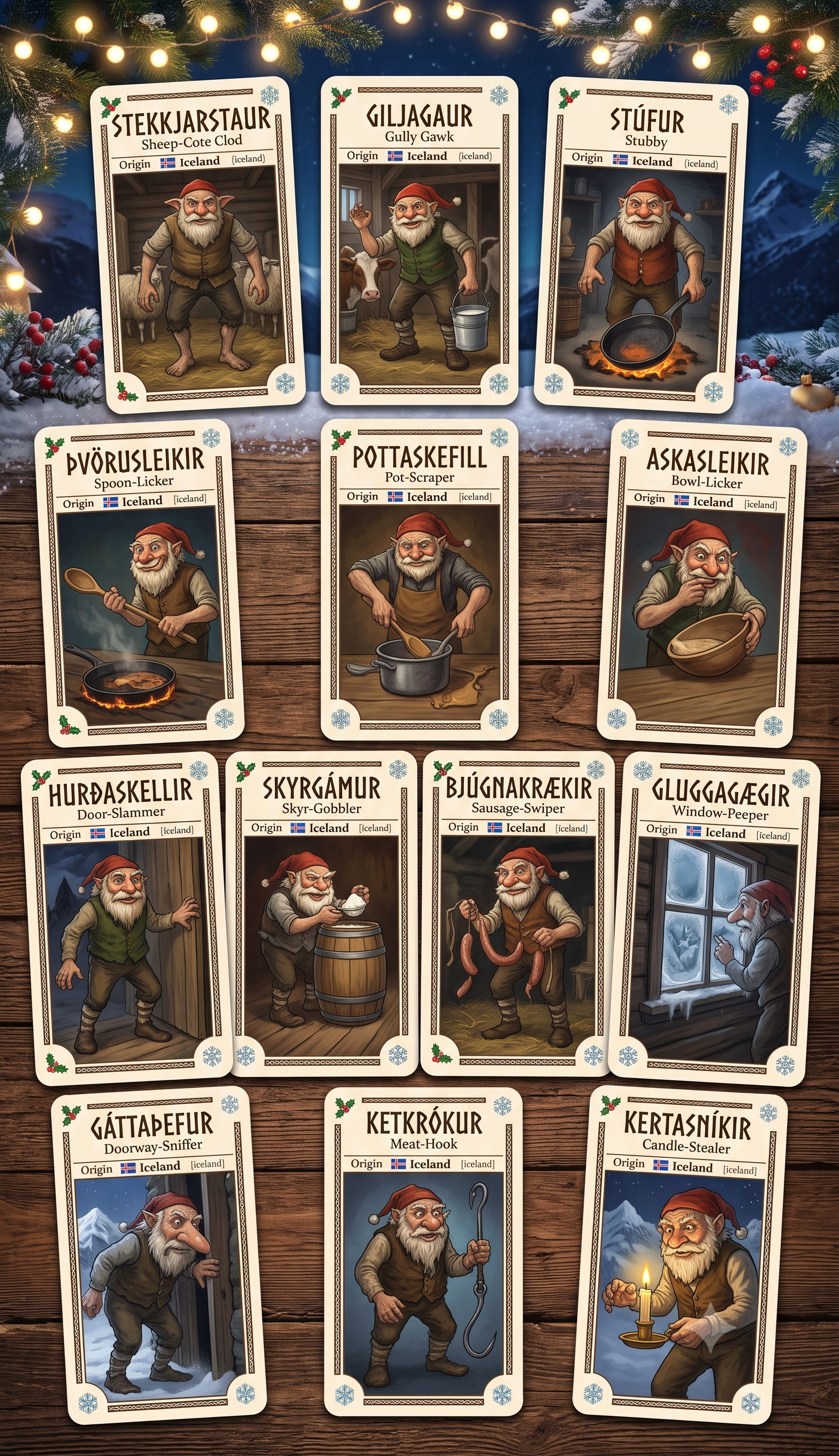 The 13 Yule Lads of Iceland: The Complete Guide to the World’s Strangest Christmas Fortnight